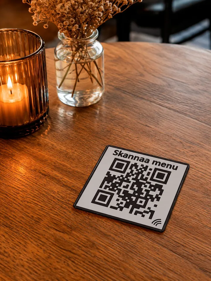 Flat Table Plate · QR + NFC — photo 1 of 1